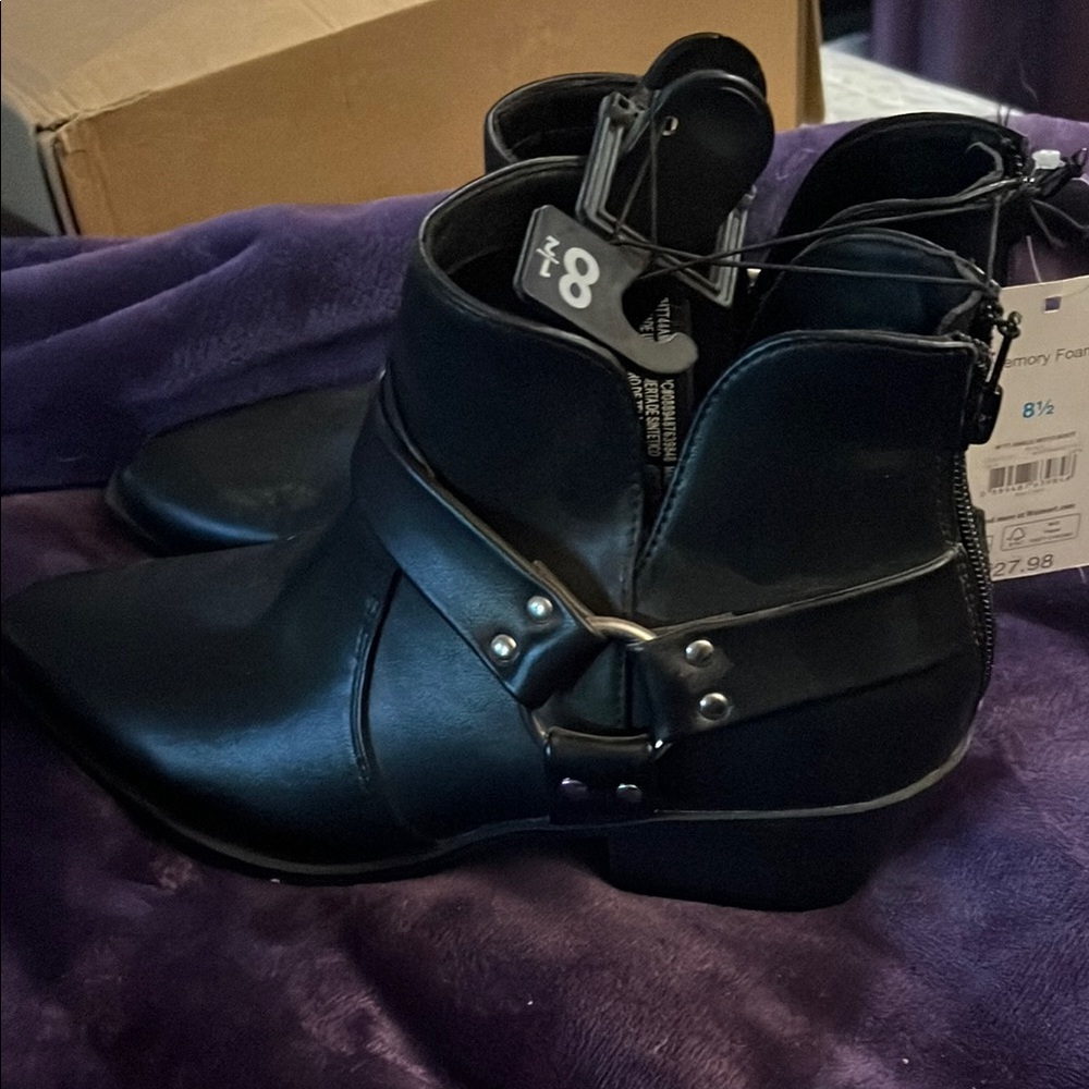 Black Ankle Boots